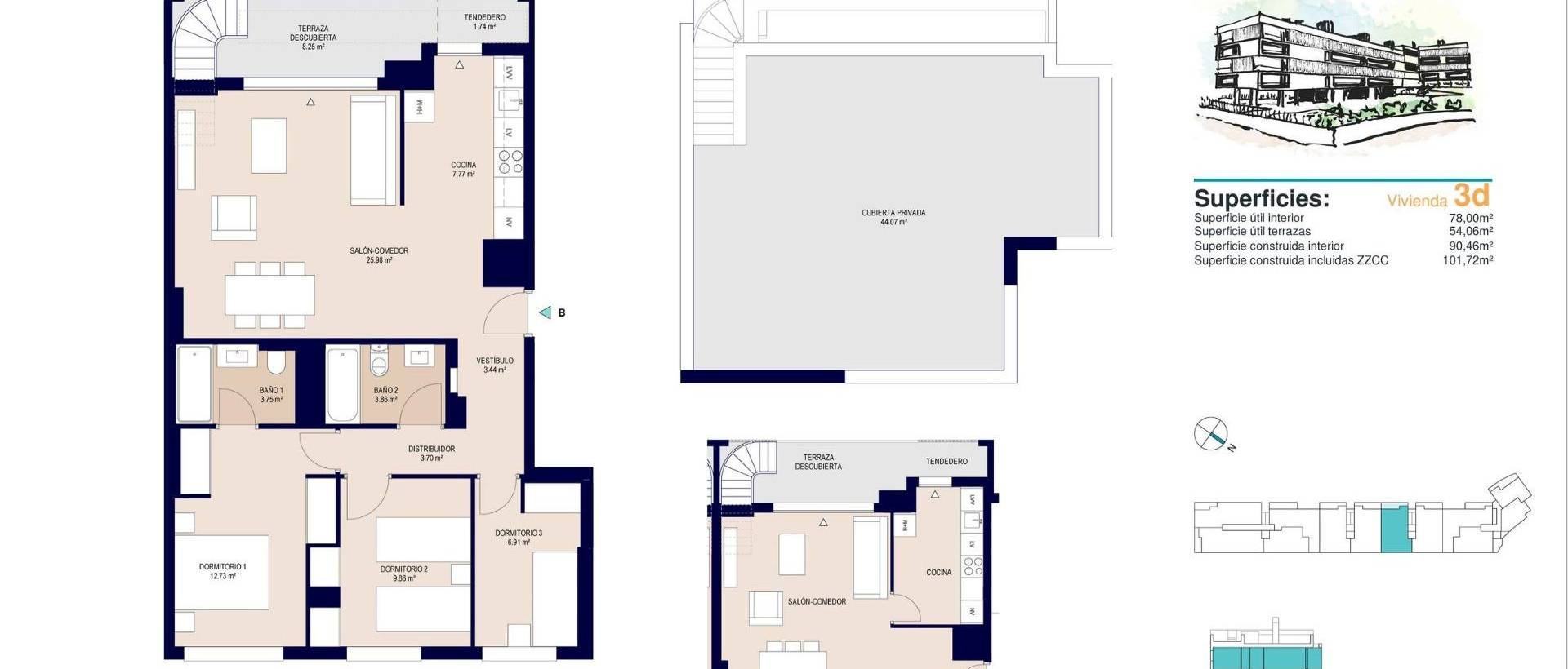 Obra Nueva - Apartmento - Alicante