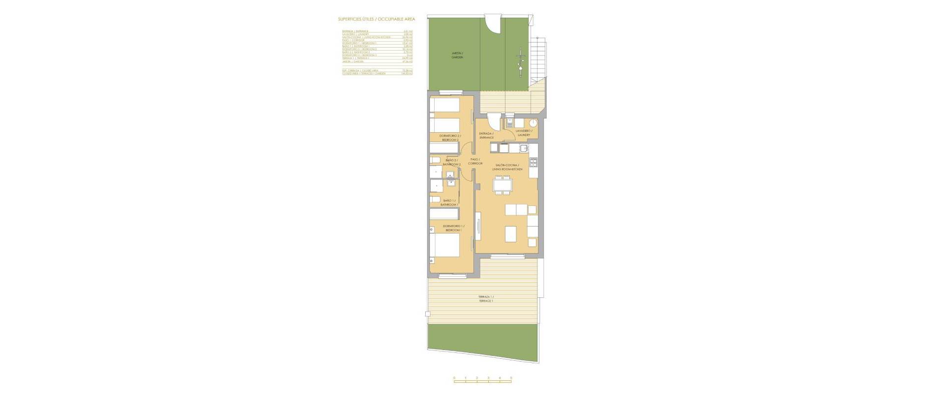 Obra Nueva - Ground Floor Bungalow - Orihuela