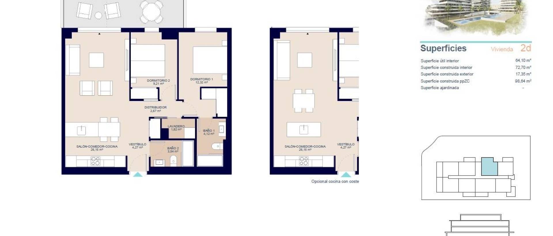 Obra Nueva - Apartmento - Villajoyosa
