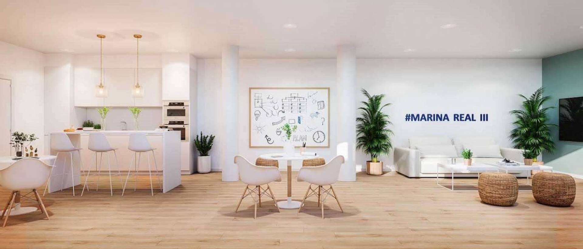 New - Ground floor apartment - Denia