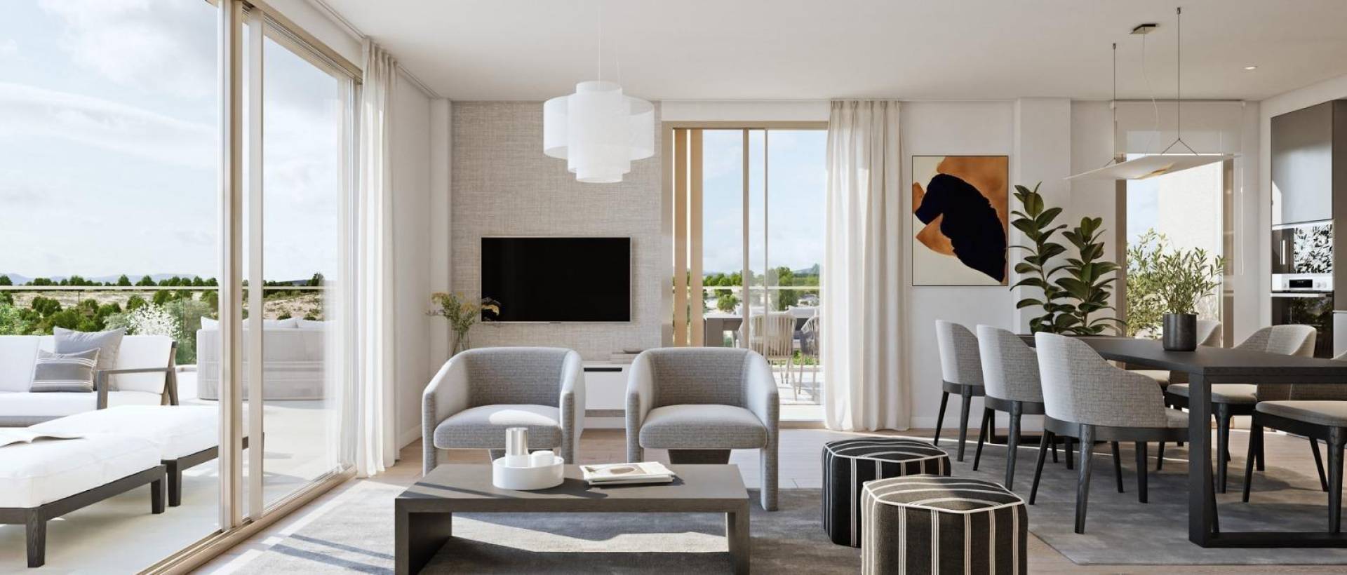 New - Ground floor apartment - Godella