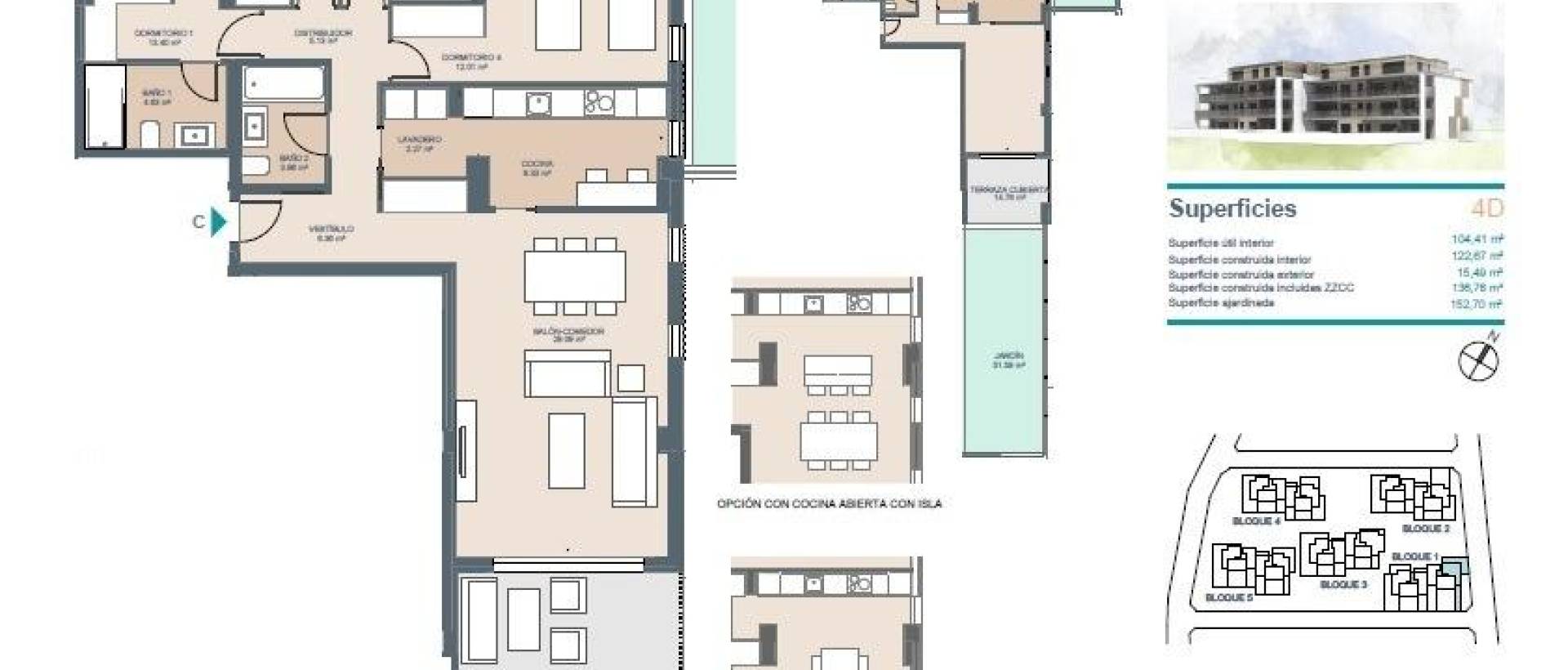 New - Ground floor apartment - Godella