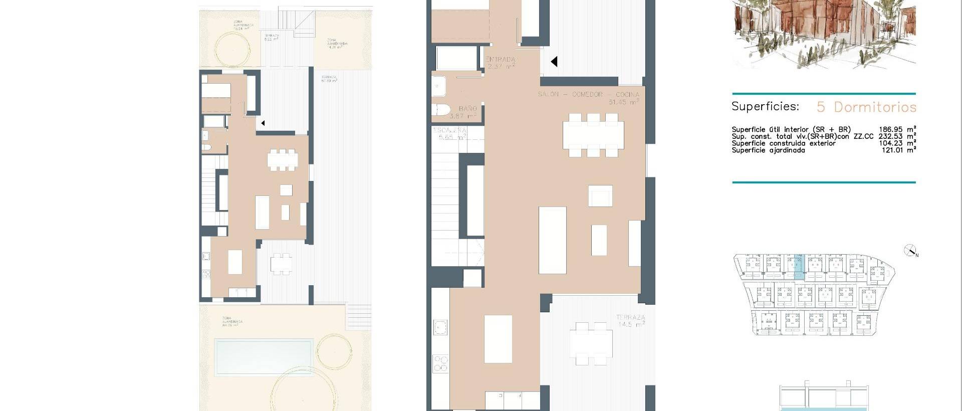 Obra Nueva - Semidetached - Godella