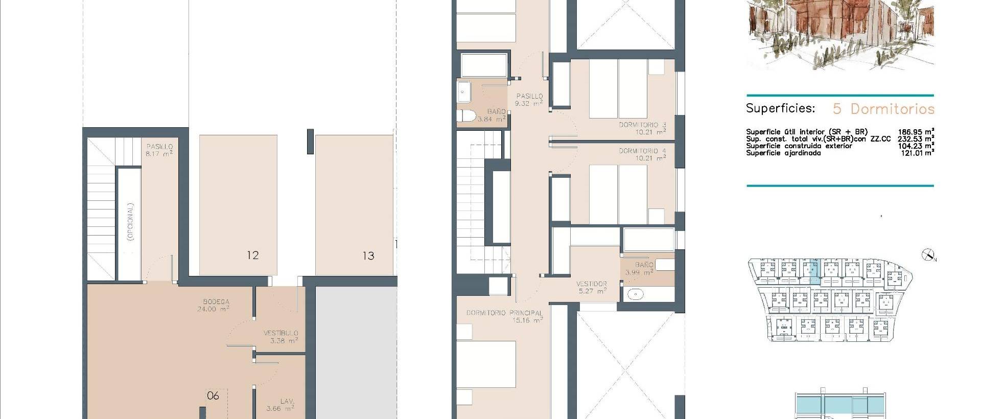 Obra Nueva - Semidetached - Godella