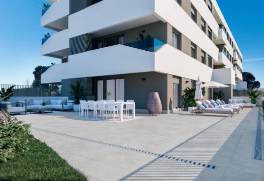 New - Ground floor apartment - San Juan Alicante