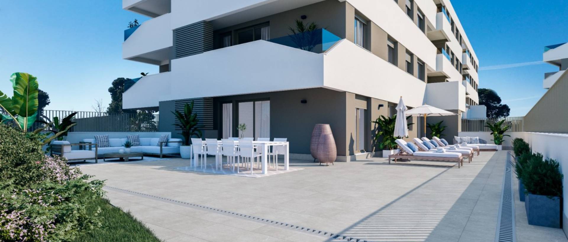 New - Ground floor apartment - San Juan Alicante