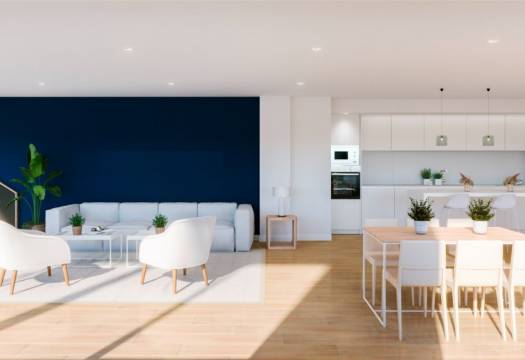 New - Ground floor apartment - San Juan Alicante