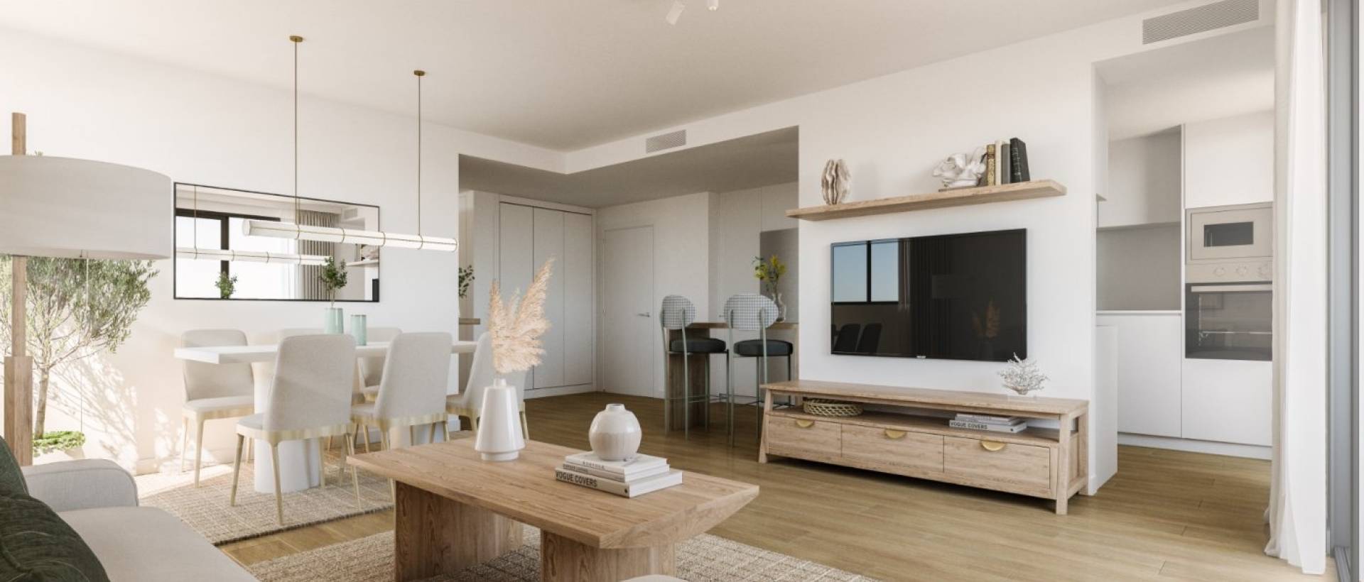 New - Ground floor apartment - San Juan Alicante