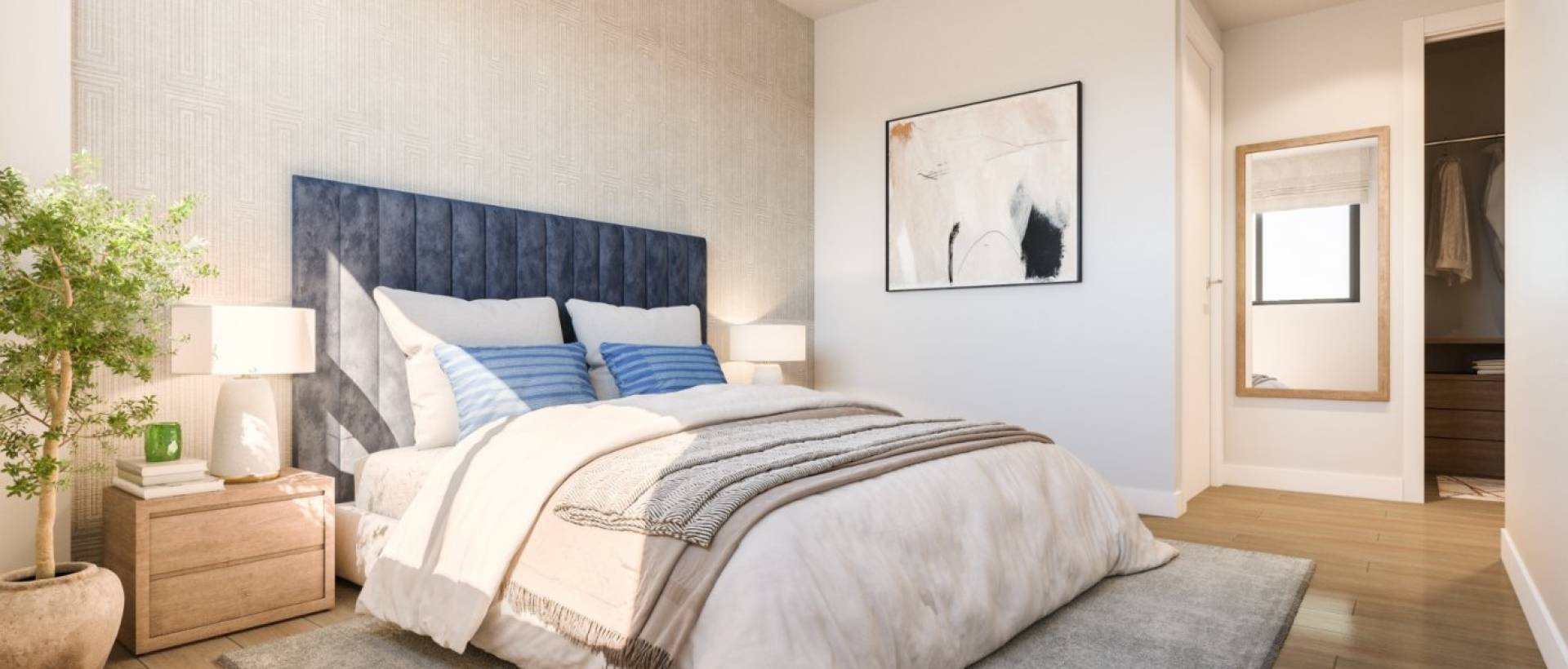 New - Ground floor apartment - San Juan Alicante