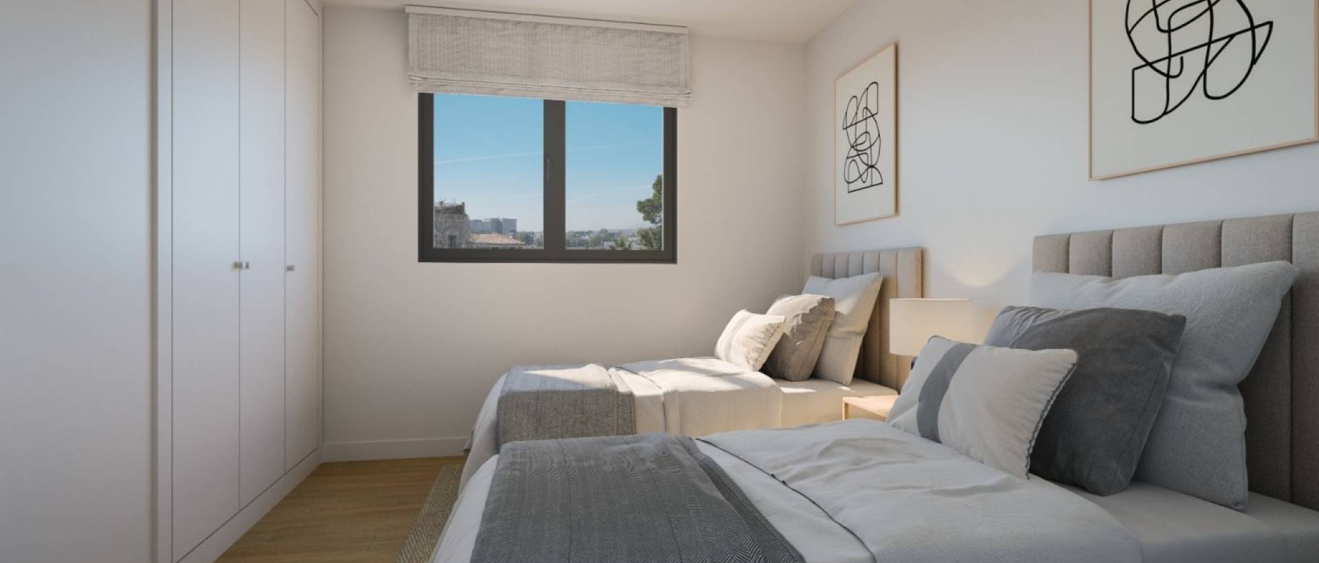 New - Ground floor apartment - San Juan Alicante