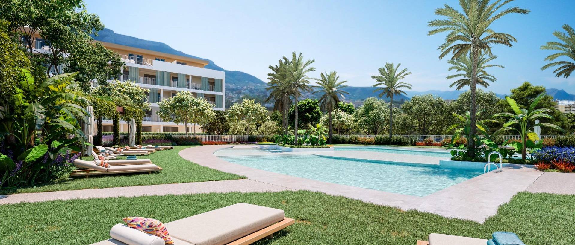 Obra Nueva - Ground floor apartment - Denia