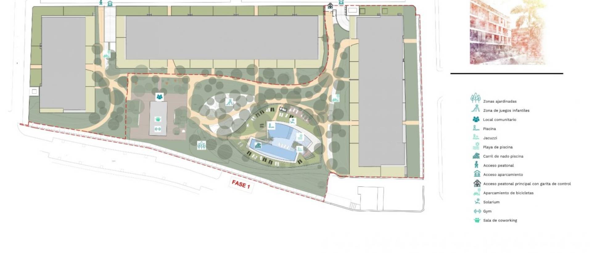 Obra Nueva - Ground floor apartment - Denia