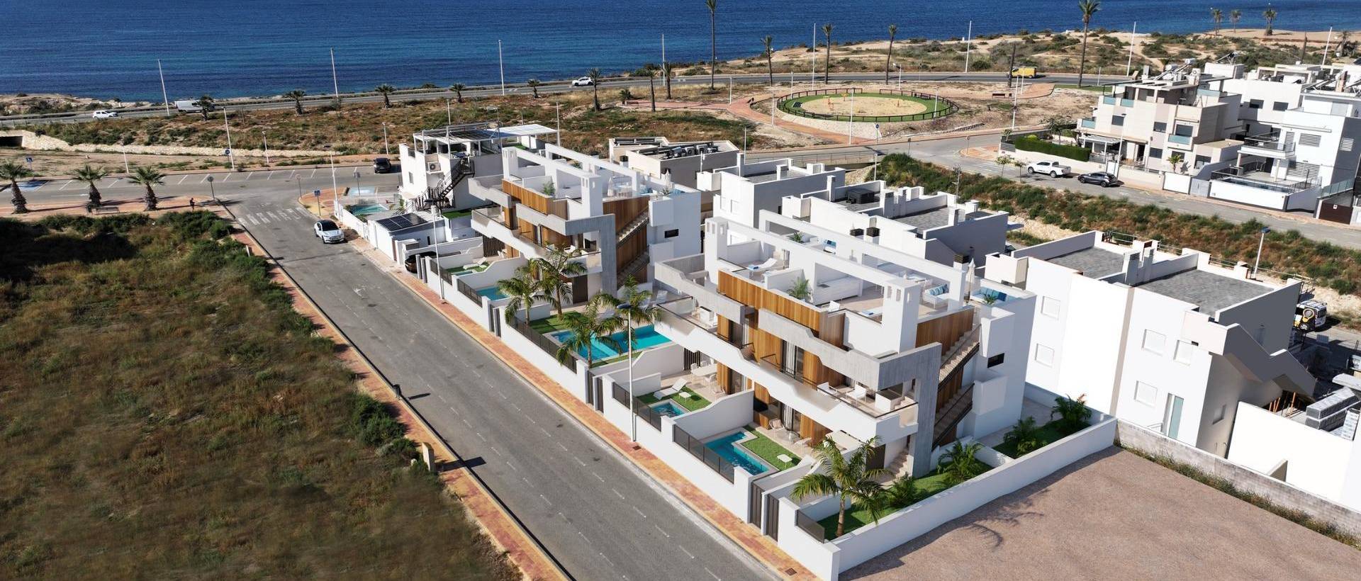 Obra Nueva - Adosado - Puerto de mazarron - El Alamillo