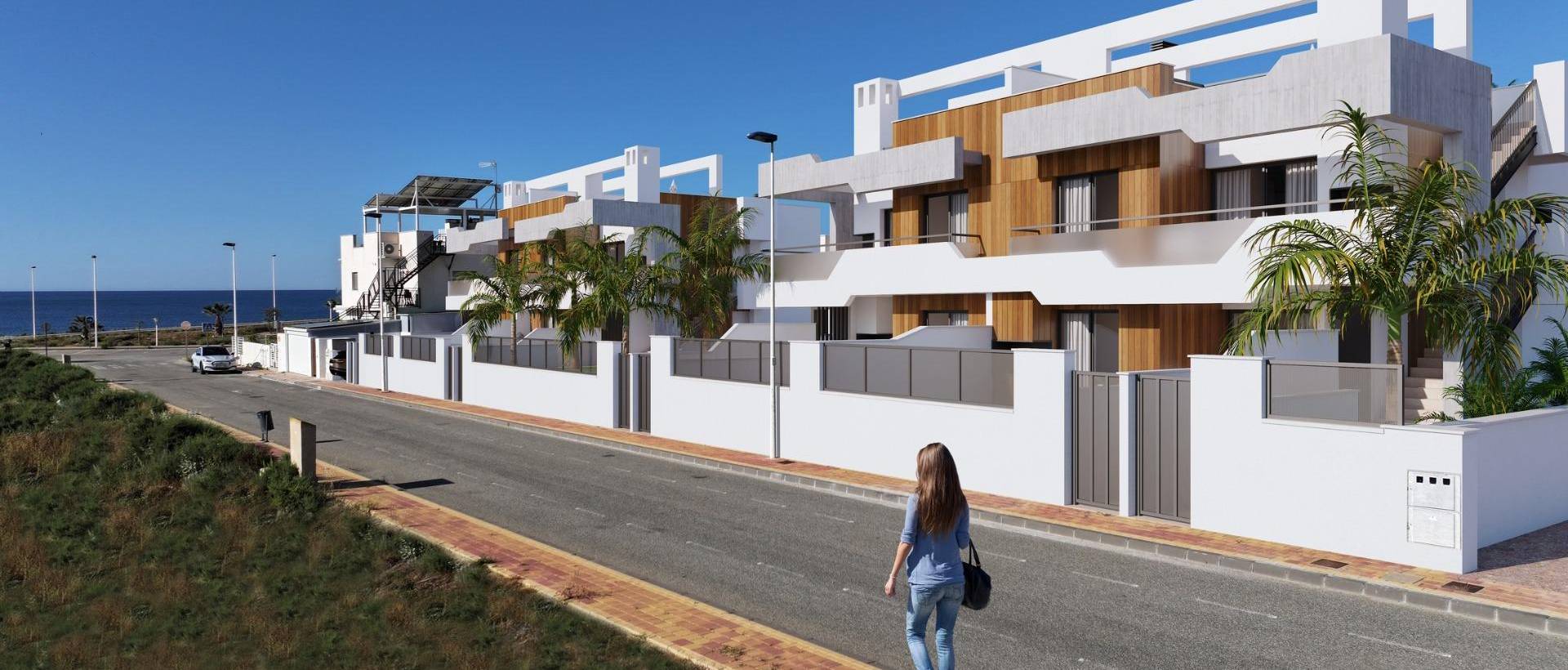 Obra Nueva - Adosado - Puerto de mazarron - El Alamillo