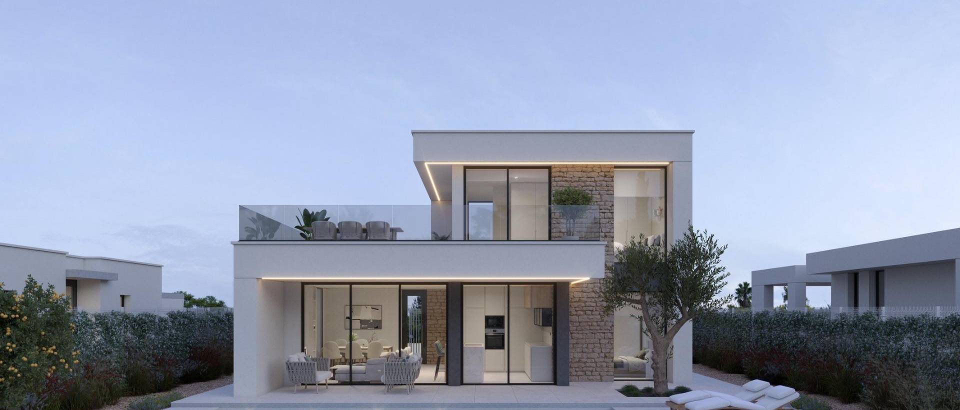 Obra Nueva - Villa / Chalet - Fuente Álamo - Hacienda Del Álamo Golf