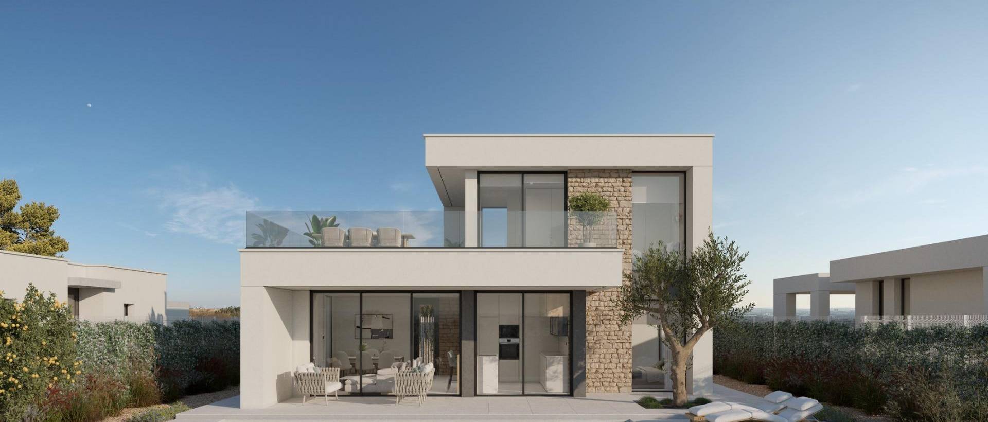 Obra Nueva - Villa / Chalet - Fuente Álamo - Hacienda Del Álamo Golf