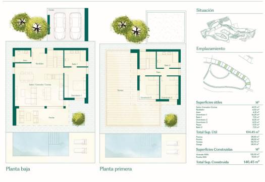 Obra Nueva - Villa / Chalet - Fuente Álamo - Hacienda Del Álamo Golf
