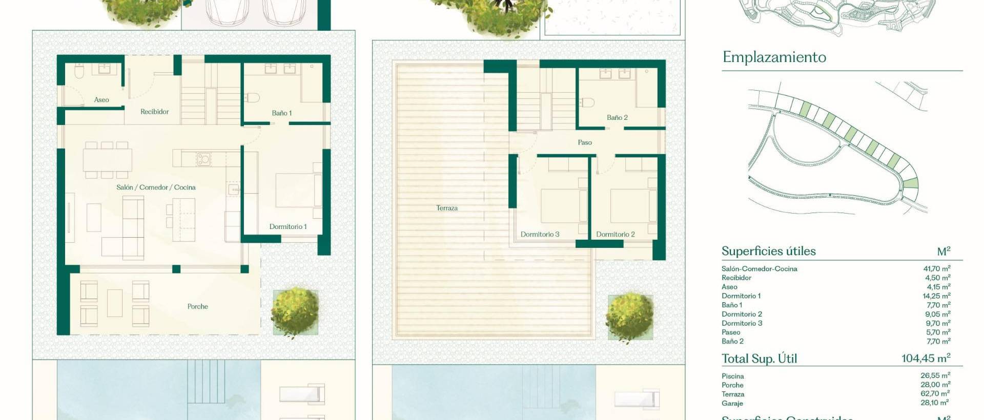 Obra Nueva - Villa / Chalet - Fuente Álamo - Hacienda Del Álamo Golf