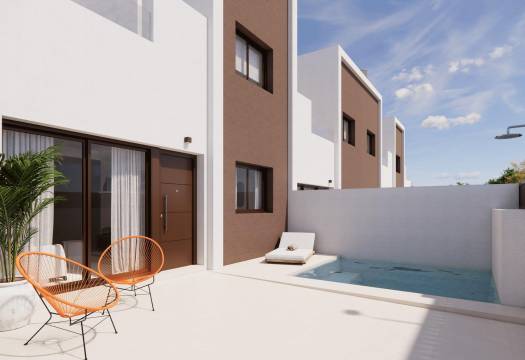New - Townhouse - Pilar de la Horadada - Barrio los Segundas