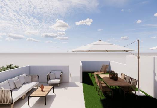 New - Townhouse - Pilar de la Horadada - Barrio los Segundas