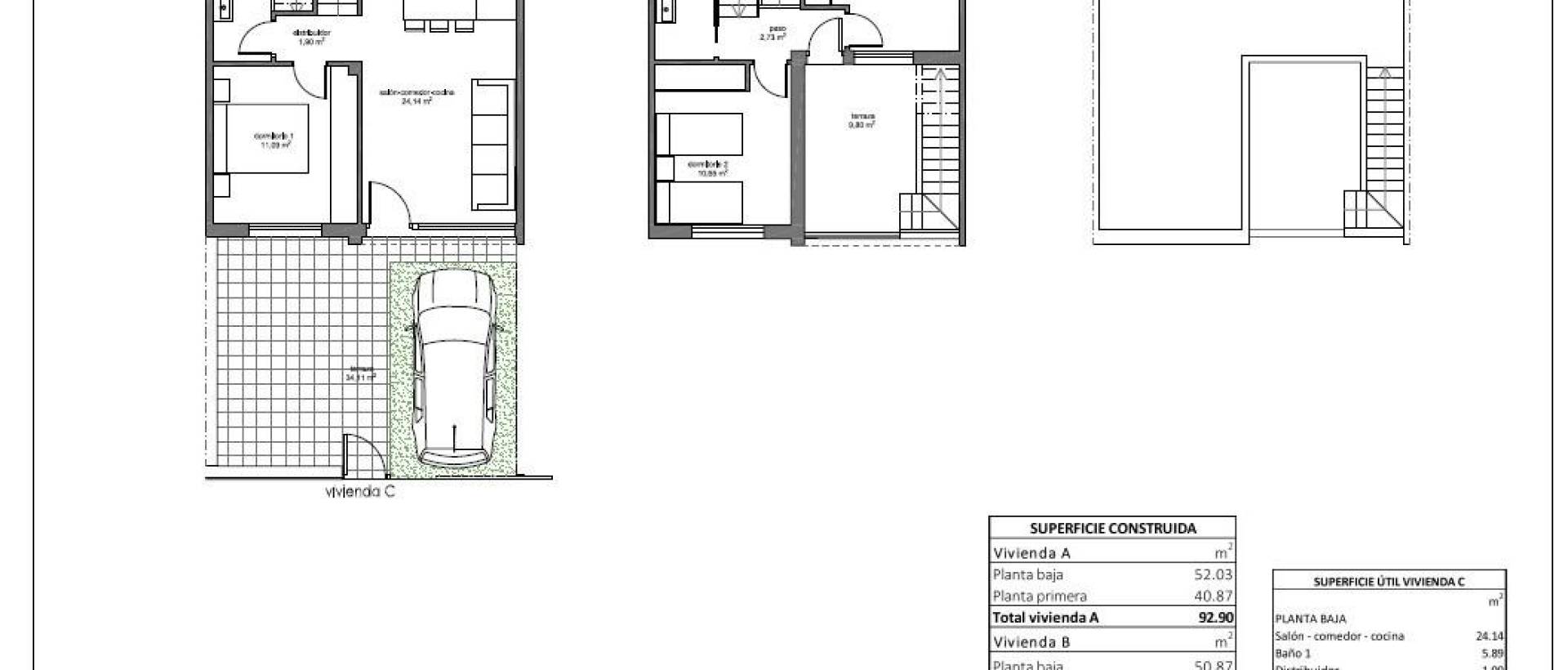New - Townhouse - Pilar de la Horadada - Barrio los Segundas