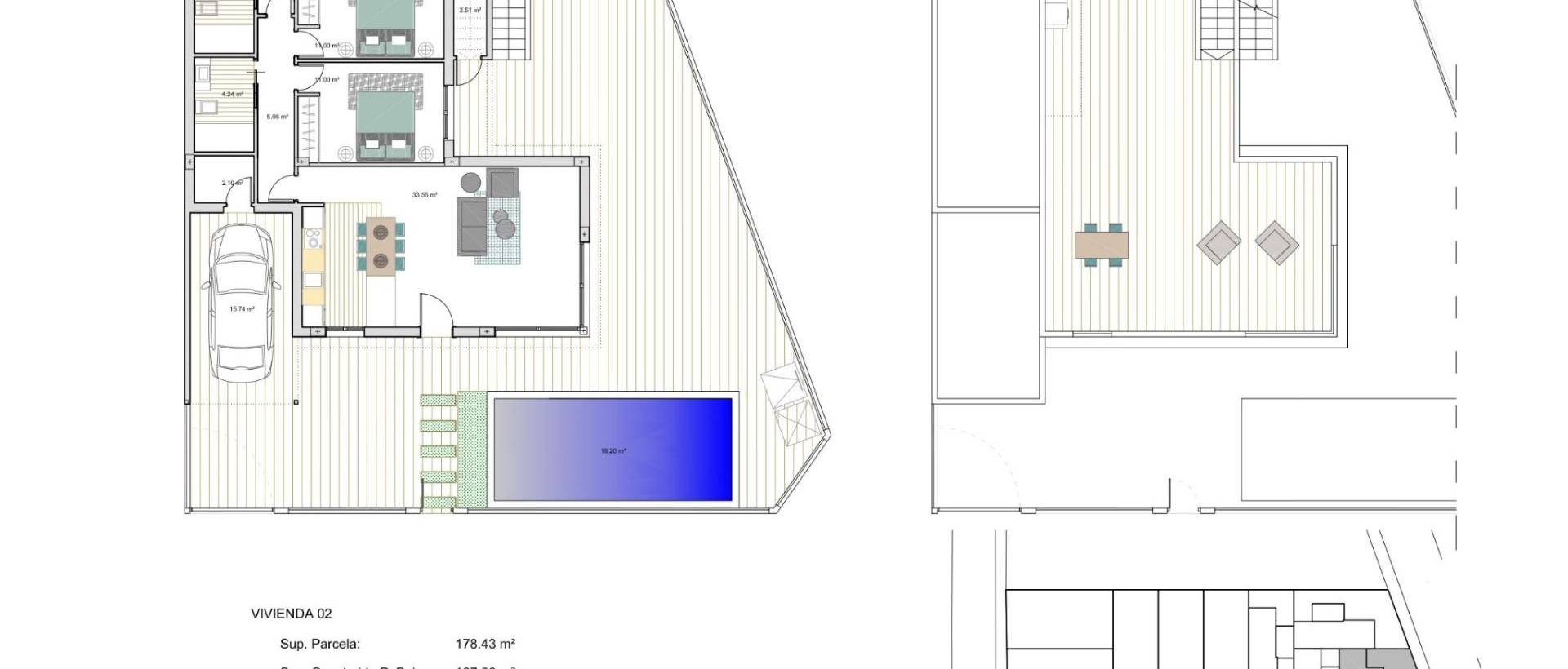 Obra Nueva - Villa / Chalet - Los Alcázares - La Concha