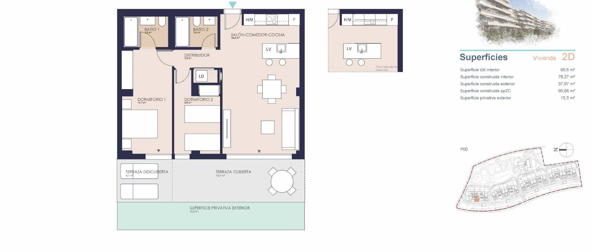 New - Ground floor apartment - Denia - Playa de La Almadraba