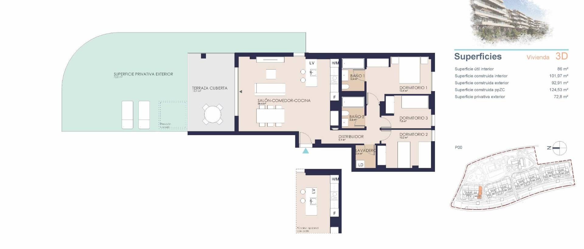 New - Ground floor apartment - Denia - Playa de La Almadraba