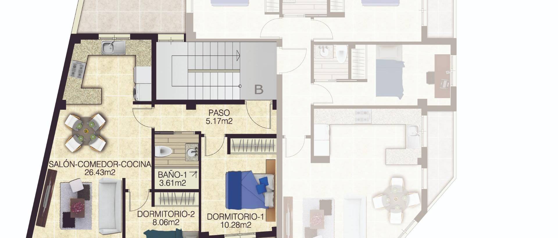 Obra Nueva - Apartmento - Jacarilla - pueblo