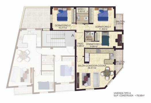 Obra Nueva - Apartmento - Jacarilla - pueblo