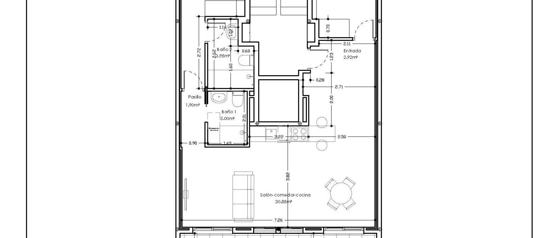 Obra Nueva - Apartmento - Alicante - Centro