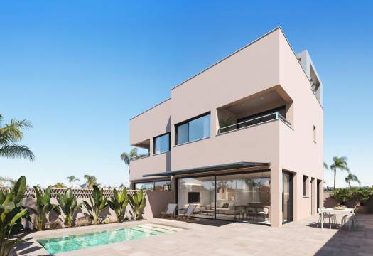 Obra Nueva - Villa / Chalet - Pilar de la Horadada - Las Higuericas