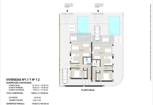 Obra Nueva - Villa / Chalet - Pilar de la Horadada - Las Higuericas