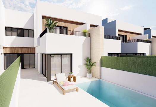 Villa / Chalet - Obra Nueva - Santiago De La Ribera - Santiago De La Ribera