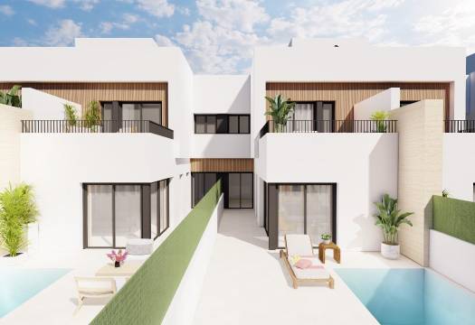 Villa / Chalet - Obra Nueva - Santiago De La Ribera - Santiago De La Ribera