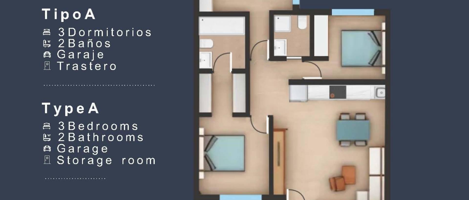 Obra Nueva - Top Floor Bungalow - San Pedro del Pinatar - Los Pinos