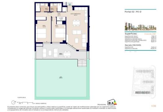 New - Ground floor apartment - Almerimar