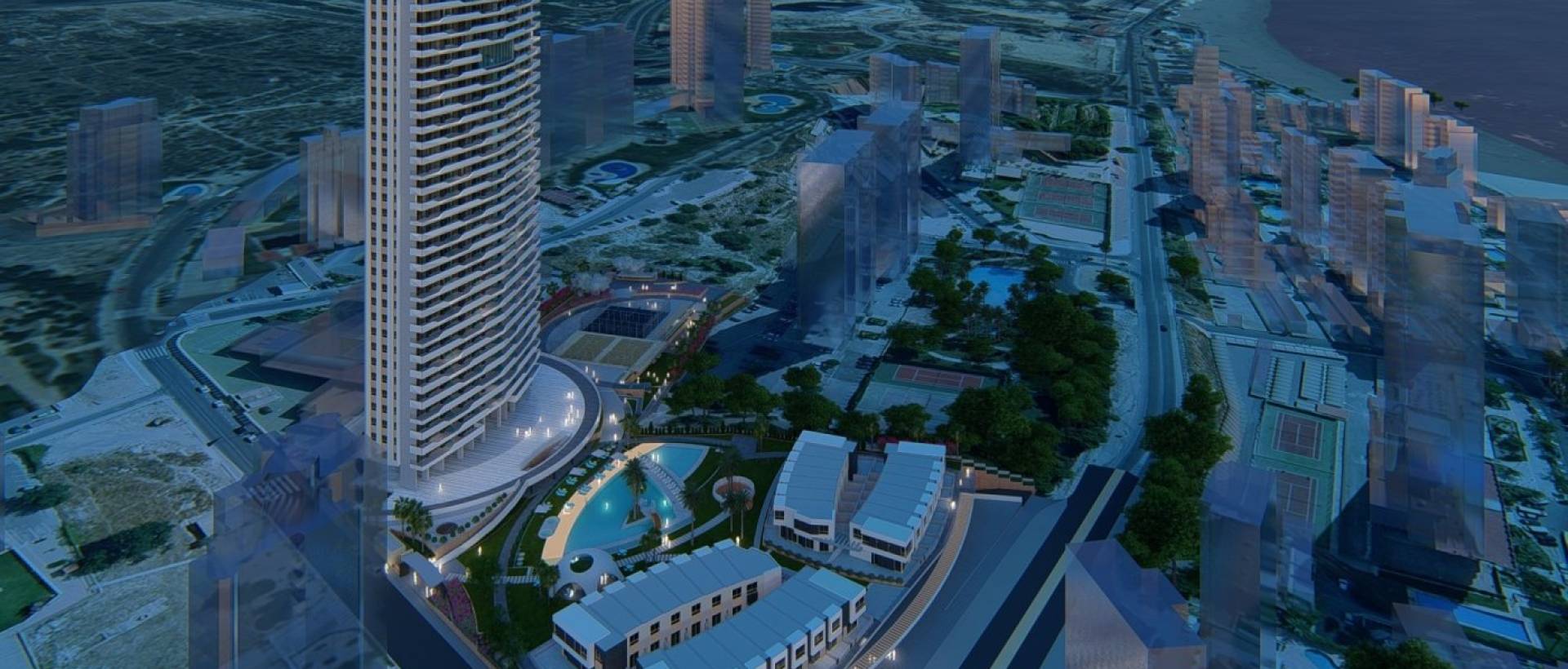 Obra Nueva - Apartmento - Benidorm - Poniente