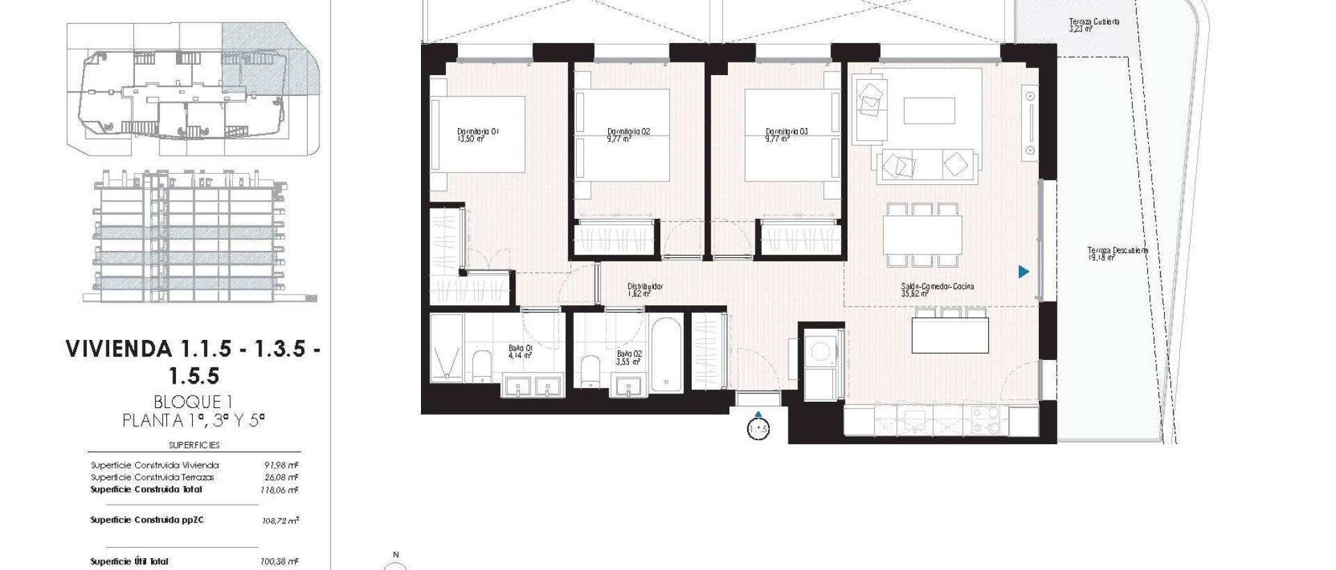 Obra Nueva - Apartmento - Villajoyosa - Playa del Torres