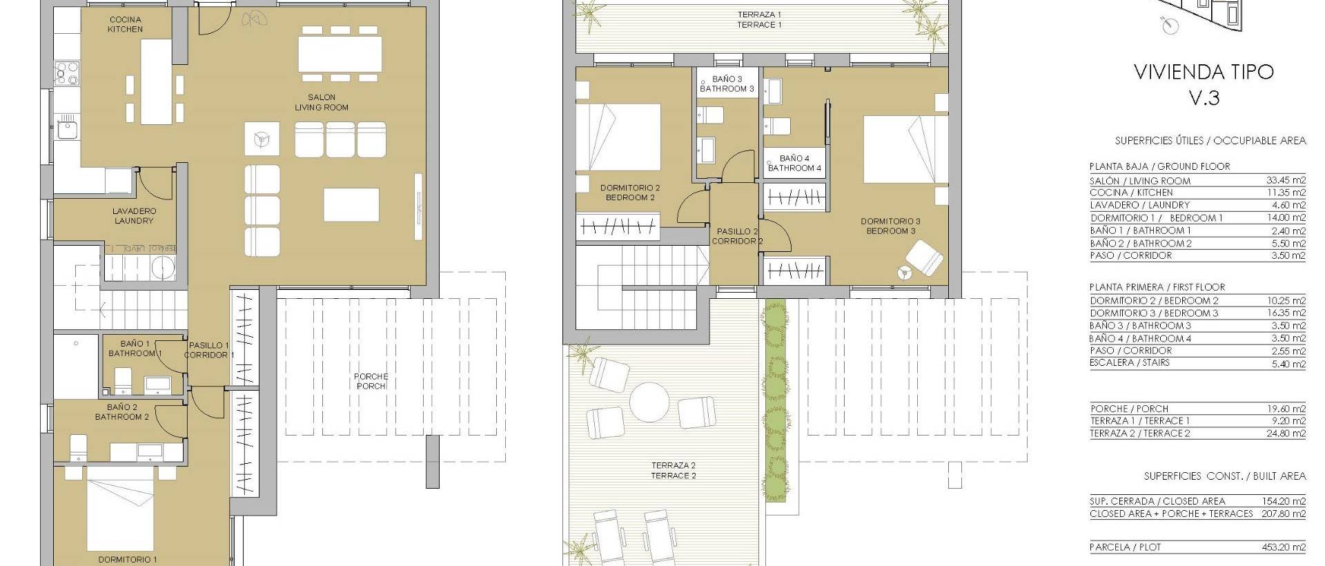 Obra Nueva - Villa / Chalet - Pilar de la Horadada - Lo Romero Golf
