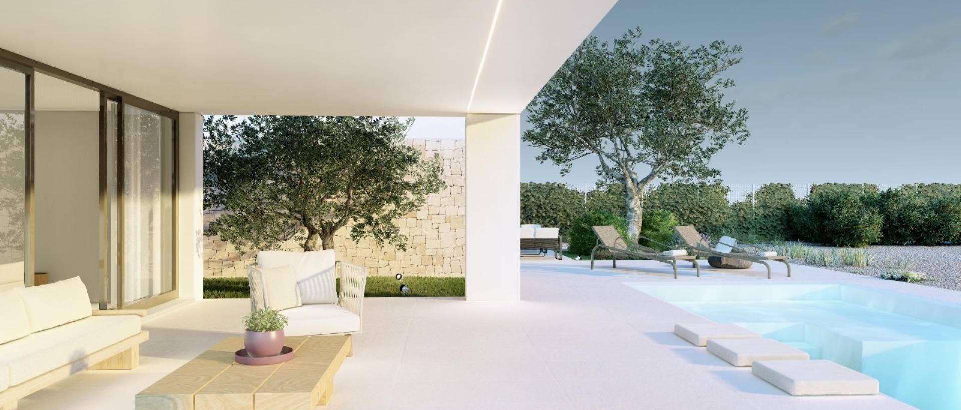Obra Nueva - Villa / Chalet - Fuente Álamo - Hacienda del Alamo