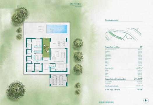 Obra Nueva - Villa / Chalet - Fuente Álamo - Hacienda del Alamo