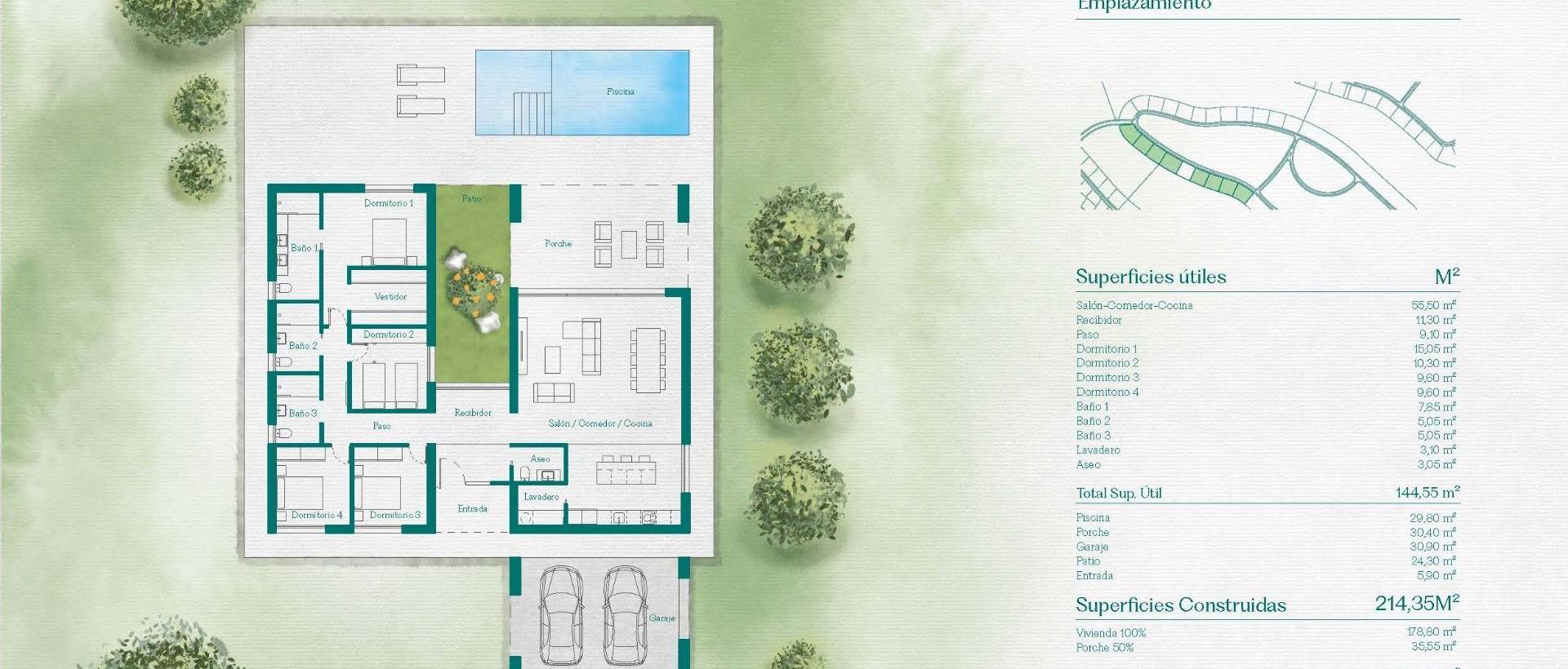 Obra Nueva - Villa / Chalet - Fuente Álamo - Hacienda del Alamo