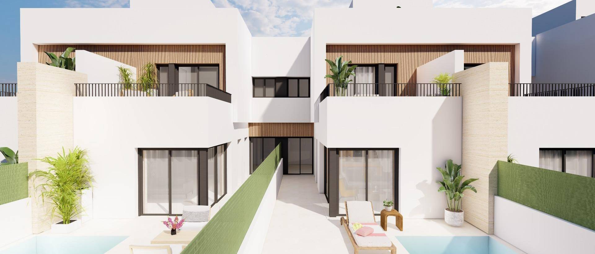 Obra Nueva - Semidetached - Santiago De La Ribera