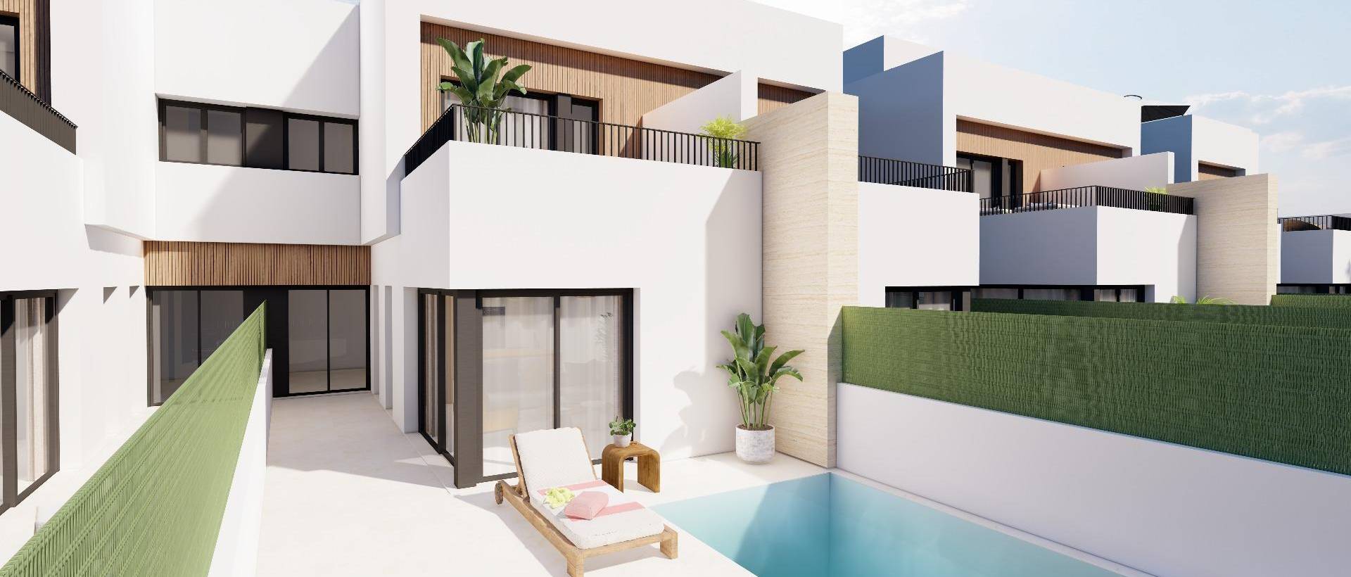 Obra Nueva - Semidetached - Santiago De La Ribera