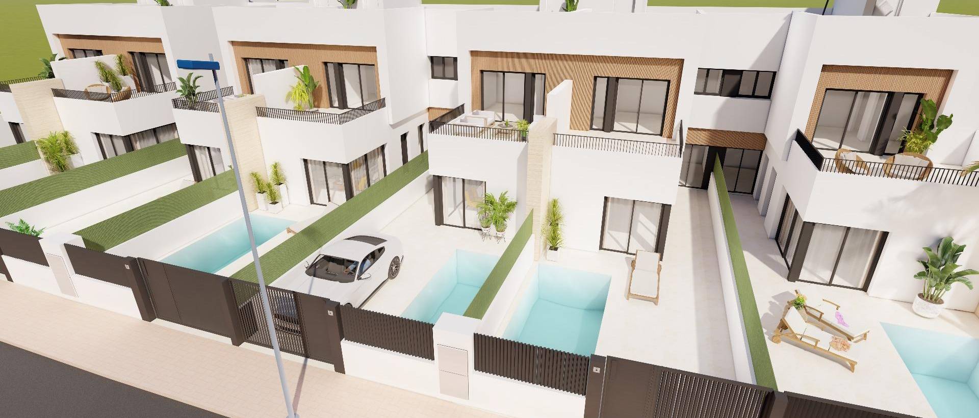 Obra Nueva - Semidetached - Santiago De La Ribera