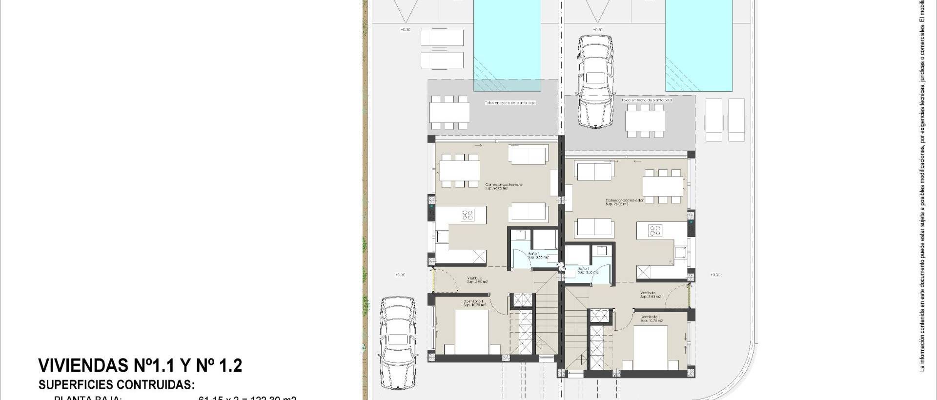 Obra Nueva - Semidetached - Pilar de la Horadada - Las Higuericas