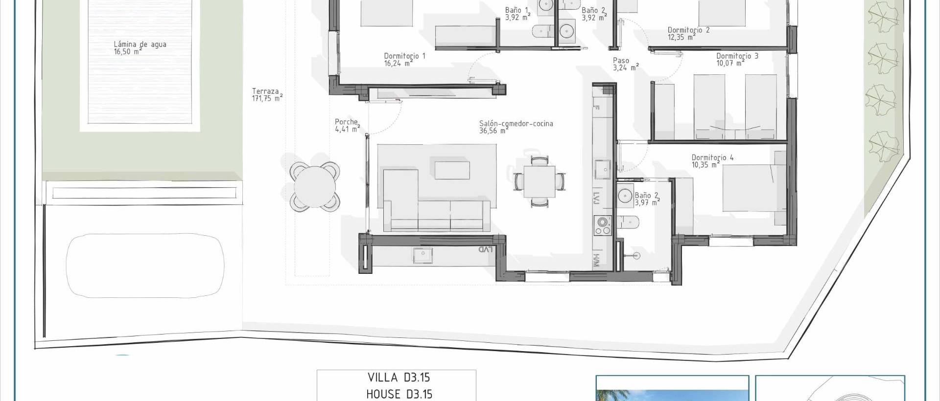 Obra Nueva - Villa / Chalet - Vera - Pueblo Salinas