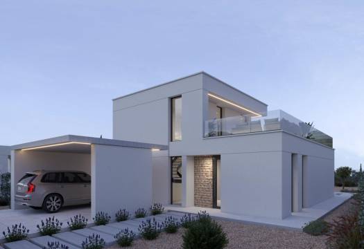 Obra Nueva - Villa / Chalet - Fuente Álamo - Hacienda del Alamo