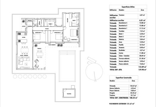 Obra Nueva - Villa / Chalet - Aspe - Poligono 19